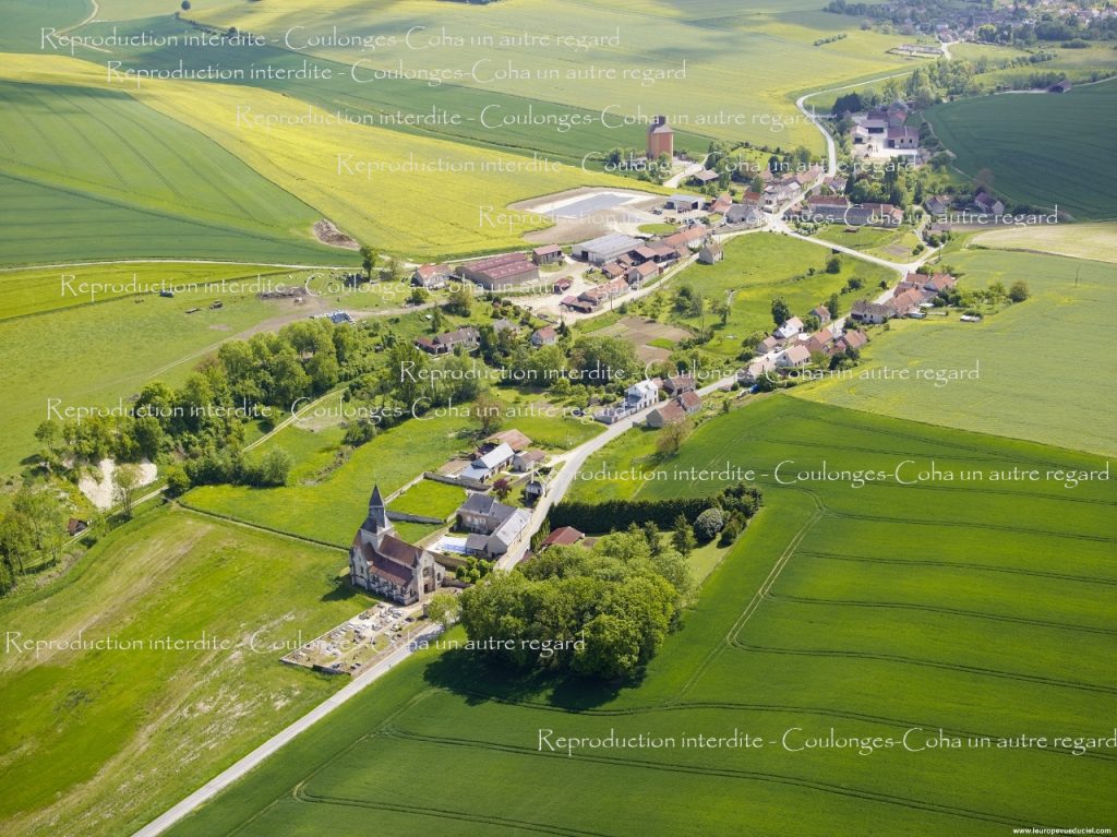 n°2 - Cohan : Vue d’ensemble depuis la route de Dravegny